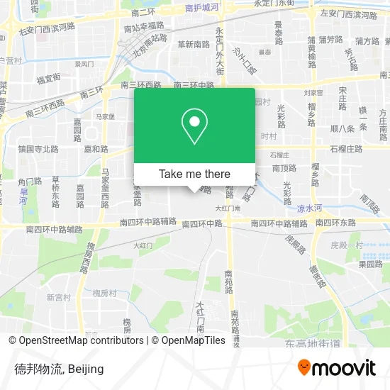 德邦物流 map