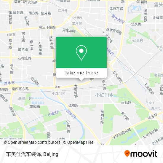 车美佳汽车装饰 map