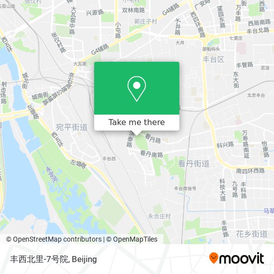 丰西北里-7号院 map