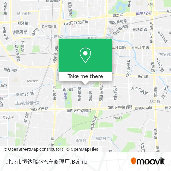 北京市恒达瑞盛汽车修理厂 map