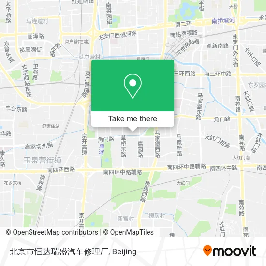 北京市恒达瑞盛汽车修理厂 map