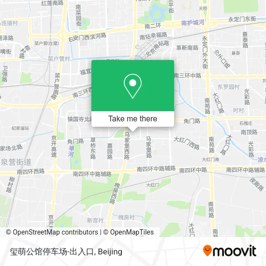 玺萌公馆停车场-出入口 map