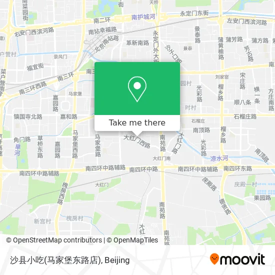 沙县小吃(马家堡东路店) map