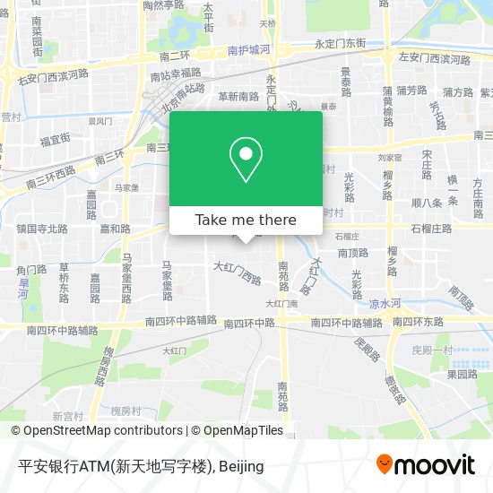 平安银行ATM(新天地写字楼) map
