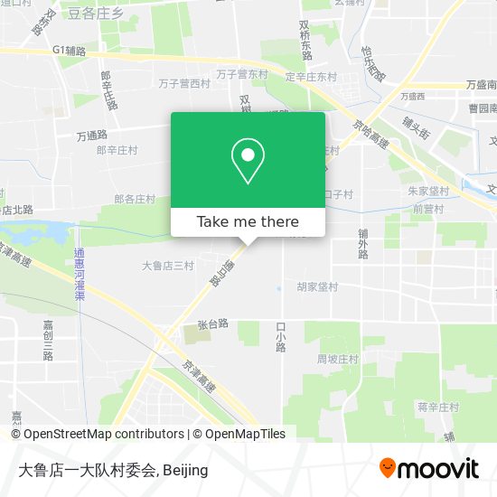 大鲁店一大队村委会 map