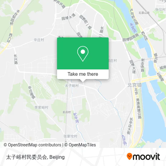 太子峪村民委员会 map