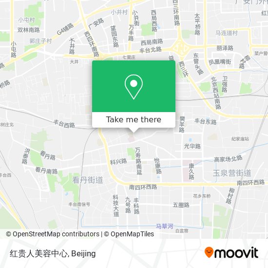 红贵人美容中心 map