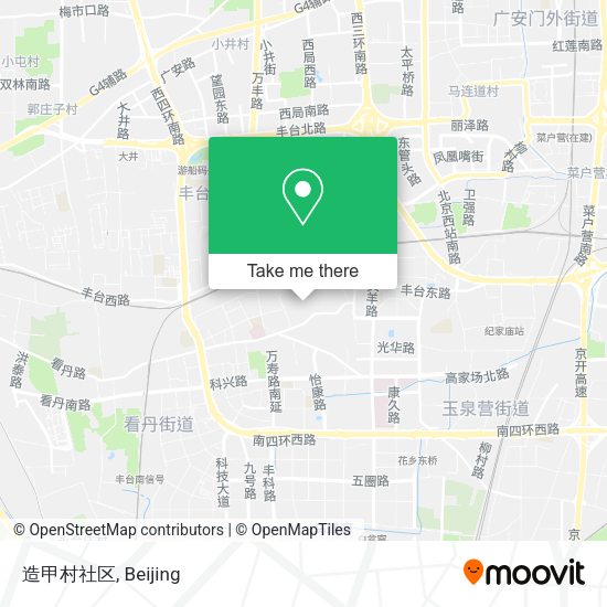 造甲村社区 map