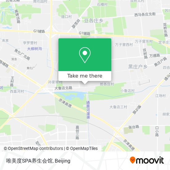 唯美度SPA养生会馆 map