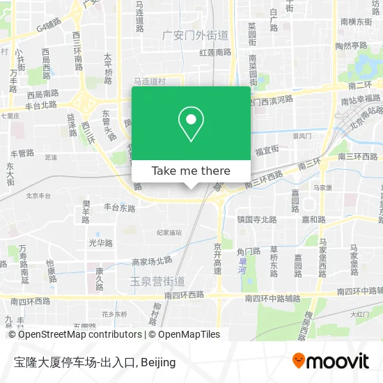 宝隆大厦停车场-出入口 map