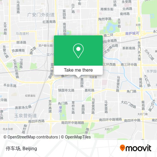 停车场 map