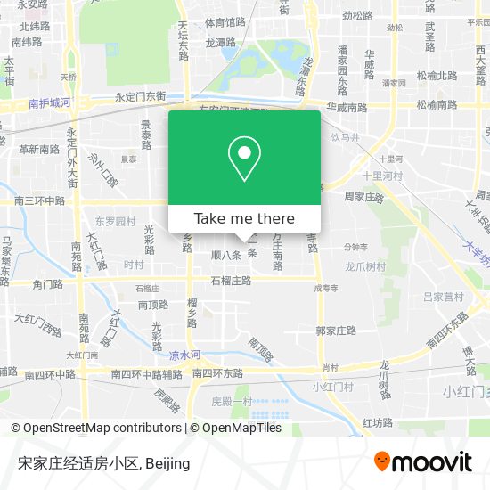 宋家庄经适房小区 map