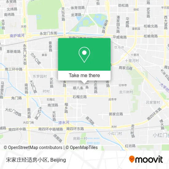 宋家庄经适房小区 map