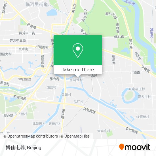 博佳电器 map