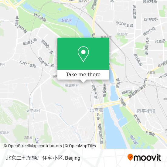北京二七车辆厂住宅小区 map