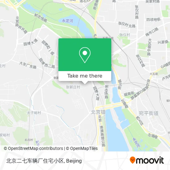 北京二七车辆厂住宅小区 map