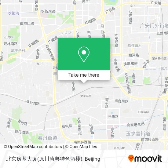 北京房基大厦(原川滇粤特色酒楼) map
