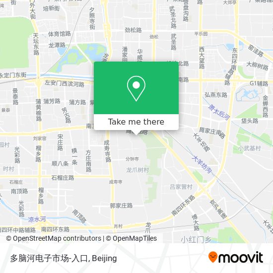 多脑河电子市场-入口 map
