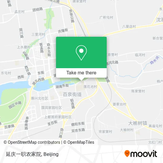 延庆一职农家院 map