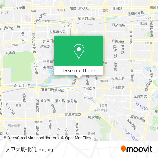 人卫大厦-北门 map