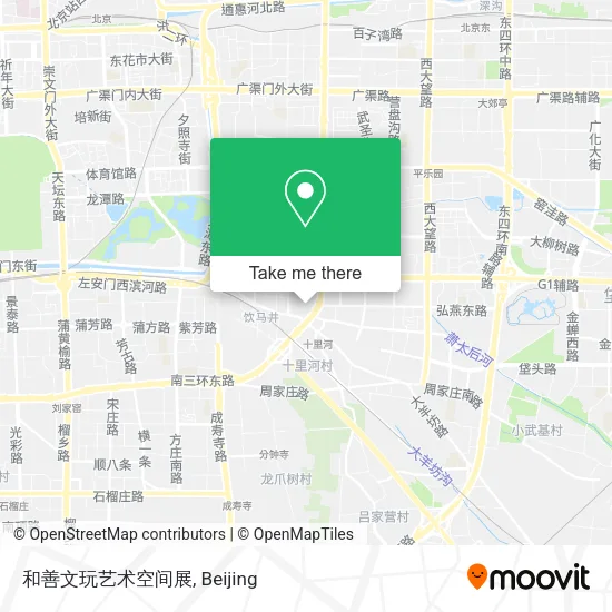 和善文玩艺术空间展 map
