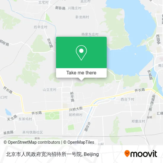 北京市人民政府宽沟招待所一号院 map