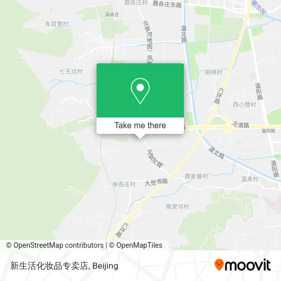 新生活化妆品专卖店 map