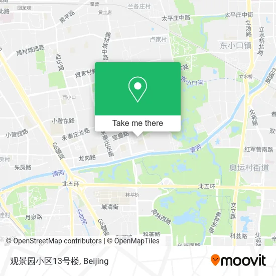 观景园小区13号楼 map