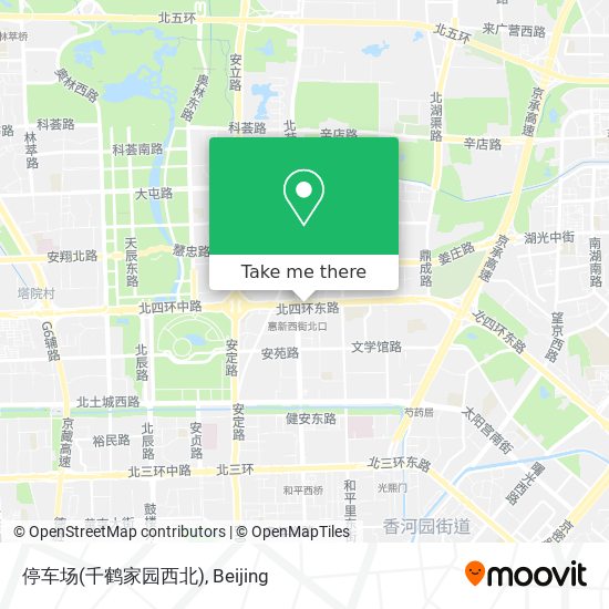 停车场(千鹤家园西北) map