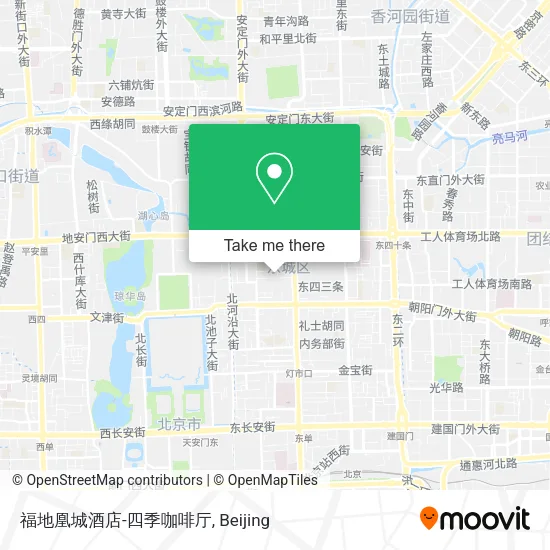 福地凰城酒店-四季咖啡厅 map