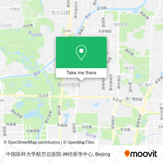 中国医科大学航空总医院-神经医学中心 map