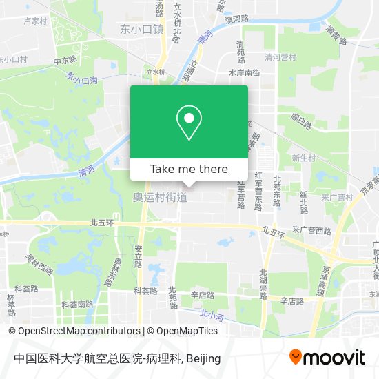 中国医科大学航空总医院-病理科 map