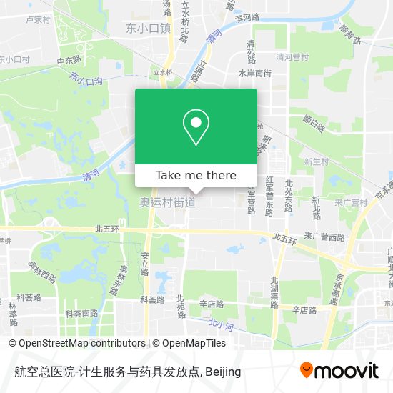 航空总医院-计生服务与药具发放点 map