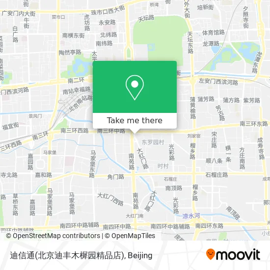 迪信通(北京迪丰木樨园精品店) map