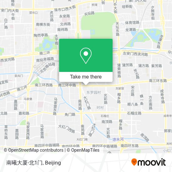 南曦大厦-北1门 map