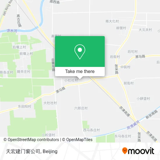 天宏建门窗公司 map