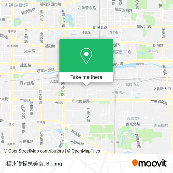 福州说操筑美食 map