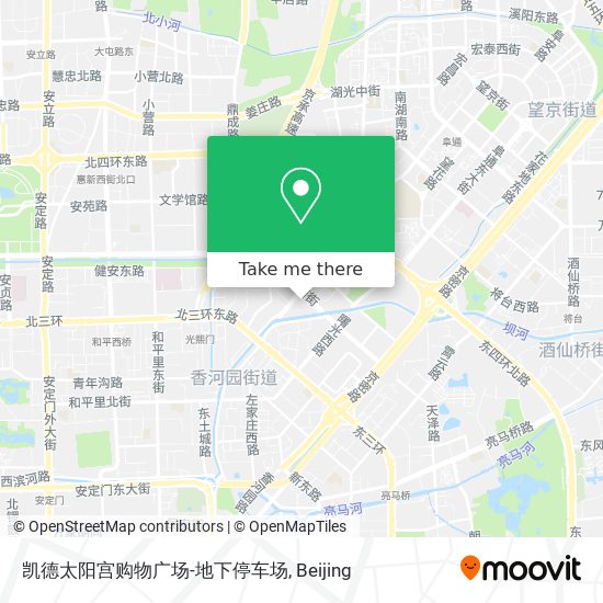 凯德太阳宫购物广场-地下停车场 map