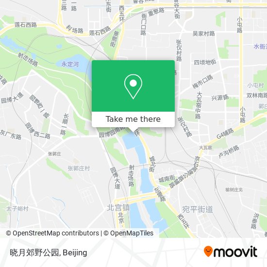 晓月郊野公园 map