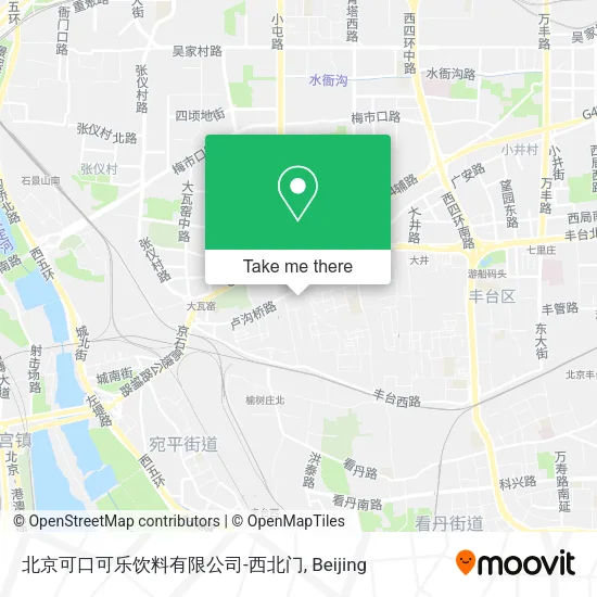 北京可口可乐饮料有限公司-西北门 map