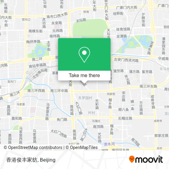 香港俊丰家纺 map