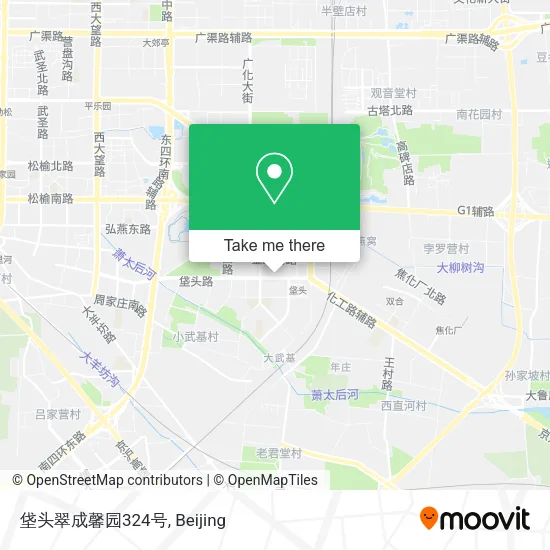 垡头翠成馨园324号 map