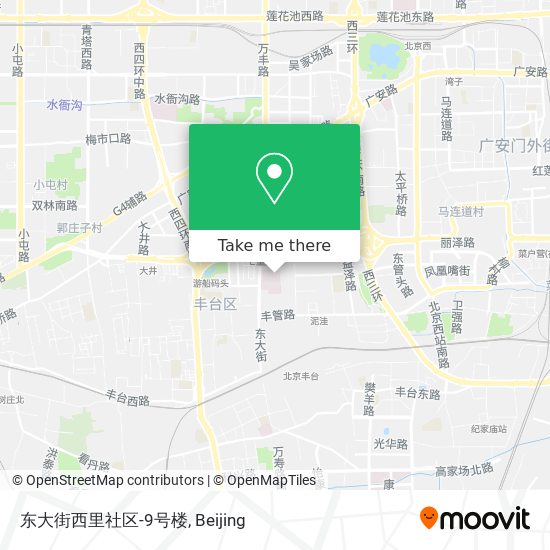 东大街西里社区-9号楼 map