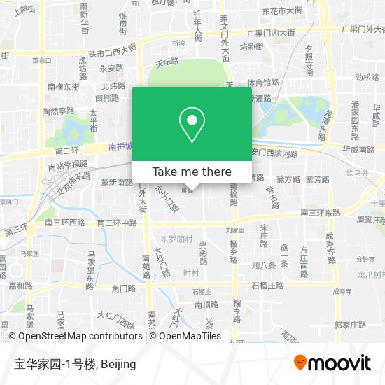 宝华家园-1号楼 map