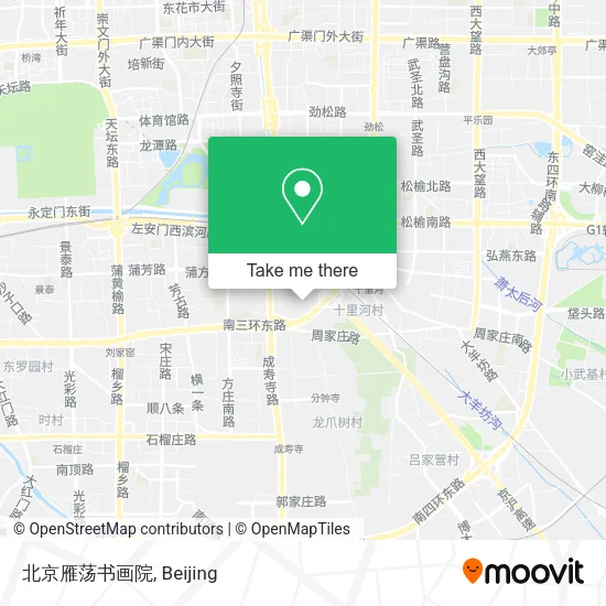 北京雁荡书画院 map
