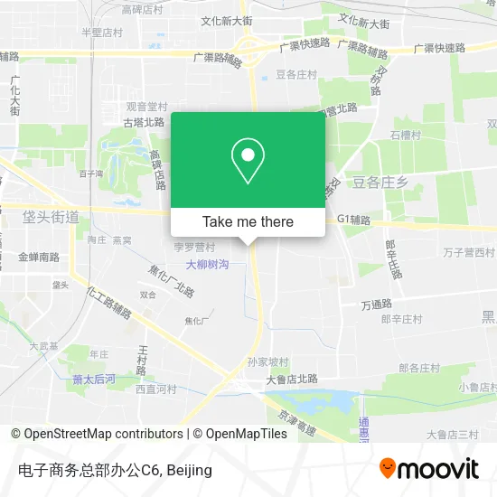 电子商务总部办公C6 map