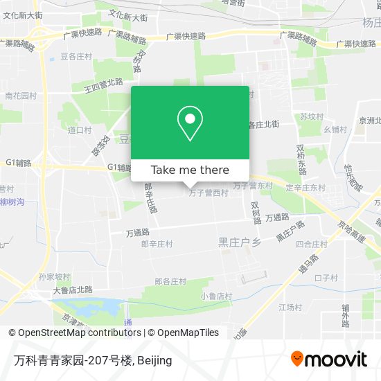 万科青青家园-207号楼 map