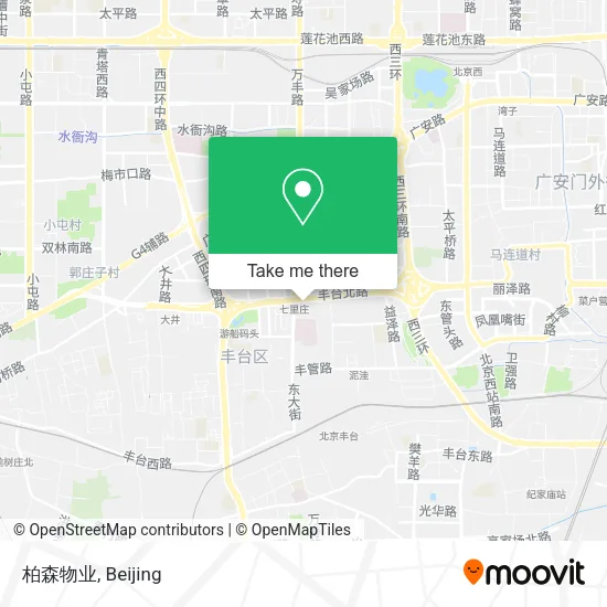 柏森物业 map
