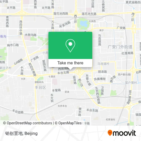 铭创置地 map