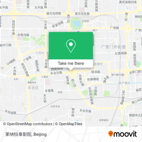 莱纳恒泰影院 map
